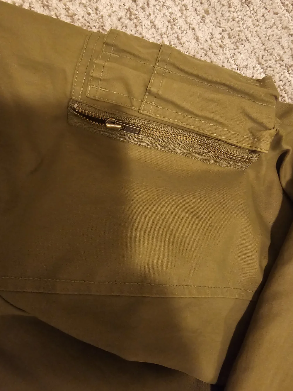 J. Crew Olive Bomber Jacket